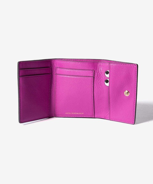 ANYA HINDMARCH(アニヤハインドマーチ)の「ANYA HINDMARCH Peeping Eyes アニヤハインドマーチ ピーピングアイズ 財布(財布・レディース・ピンク系1・FREE)」の10枚目の写真