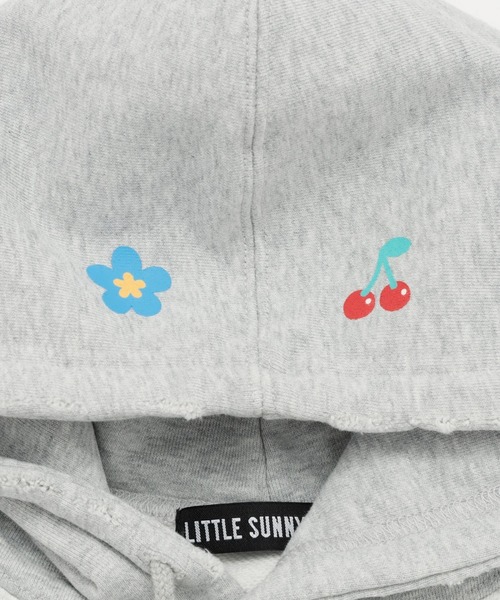 Little sunny bite(リトルサニーバイト)の「littlesunnybite/リトルサニーバイト/hello kittyxlittle sunny bite hoodie(パーカー・レディース・ブラック/グレー/ピンク・M/S)」の16枚目の写真
