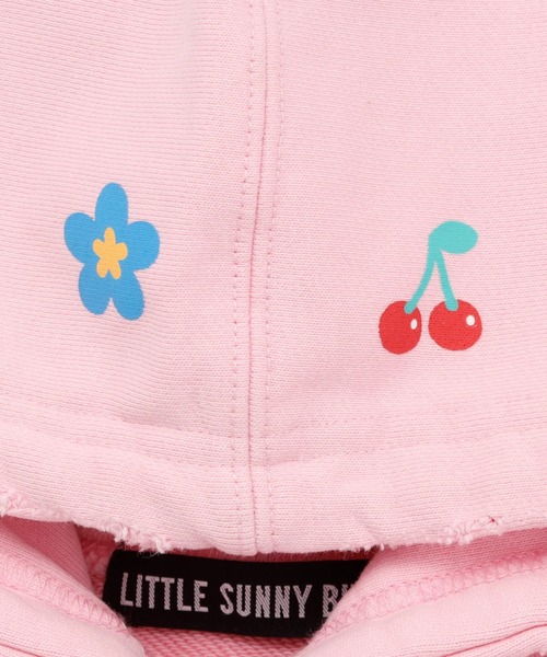 Little sunny bite(リトルサニーバイト)の「littlesunnybite/リトルサニーバイト/hello kittyxlittle sunny bite hoodie(パーカー・レディース・ブラック/グレー/ピンク・M/S)」の22枚目の写真
