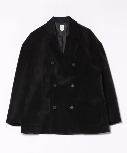 Revo. シェニール織り ダブルブレスト テーラードジャケット