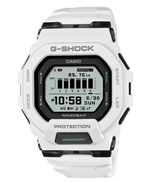 G-SHOCK(ジーショック)の「G-SHOCK/ジーショック 腕時計 G-SQUAD GBD-200-7JF(デジタル腕時計・メンズ・ホワイト・FREE)」の1枚目の写真