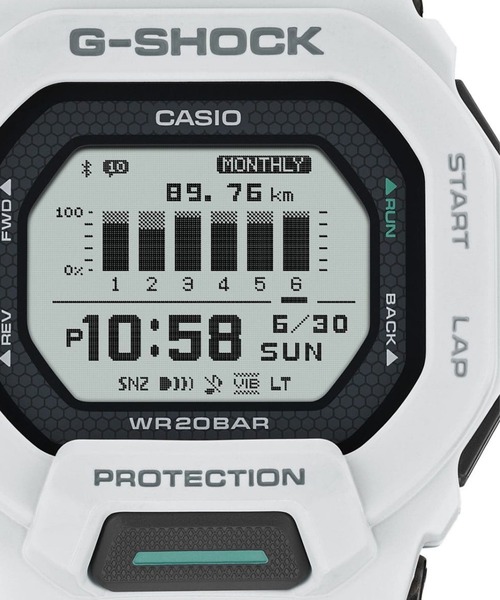 G-SHOCK(ジーショック)の「G-SHOCK/ジーショック 腕時計 G-SQUAD GBD-200-7JF(デジタル腕時計・メンズ・ホワイト・FREE)」の9枚目の写真