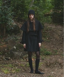 ad thie（アドティエ）の「ステンカラー ケープコート（ステンカラーコート）」