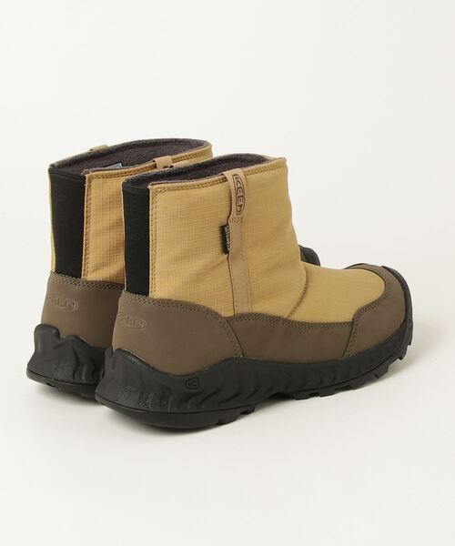 KEEN(キーン)の「HOOD NXIS PULL ON WP/フッド ネクシス プルオン ウォータープルーフ/メンズ 防水ウィンターブーツ(ブーツ・メンズ・カーキ・26cm/26.5cm/27cm/27.5cm/28cm/29cm/25cm/25.5cm)」の2枚目の写真