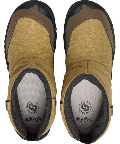 KEEN(キーン)の「HOOD NXIS PULL ON WP/フッド ネクシス プルオン ウォータープルーフ/メンズ 防水ウィンターブーツ(ブーツ・メンズ・カーキ・26cm/26.5cm/27cm/27.5cm/28cm/29cm/25cm/25.5cm)」の6枚目の写真