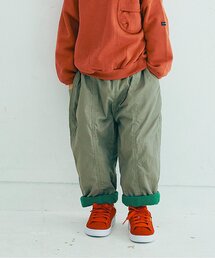 p.premier | 【ジュニア対応】ぬくぬくなのにかっこいい裏フリースのワイドパンツ(その他パンツ)