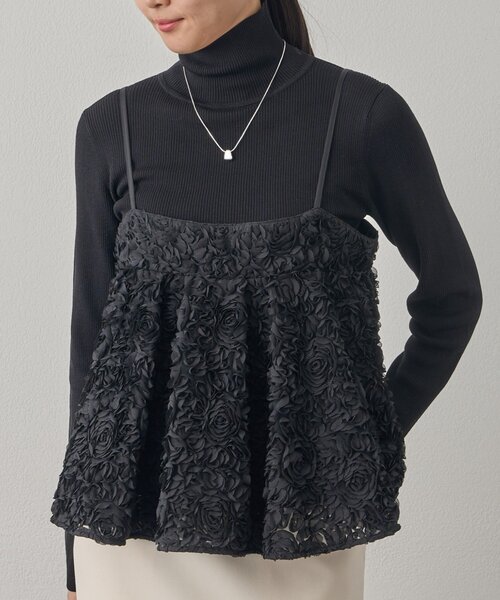 フラワーコードビスチェ（キャミソール）｜LOUNGEDRESS（ラウンジ