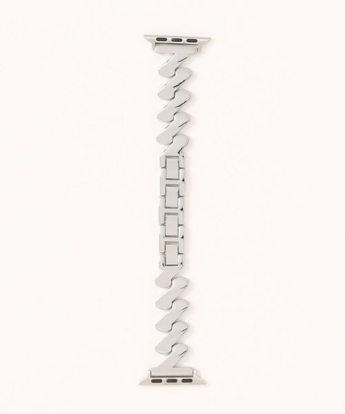 Fun & Daily（ファンアンドデイリー）の「Wave Slash Apple Watch Metal Band / アップルウォッチバンド（デジタル腕時計・レディース・ゴールド/ブラック/シルバー・A/B）」の10枚目の写真