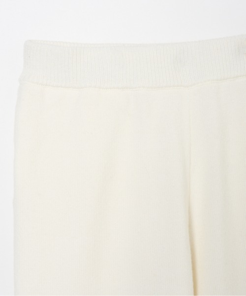 HELIOPOLE（エリオポール）の「KNIT PANTS（その他パンツ・レディース・ダークブラウン/アイボリー/グレー・36/38）」の6枚目の写真