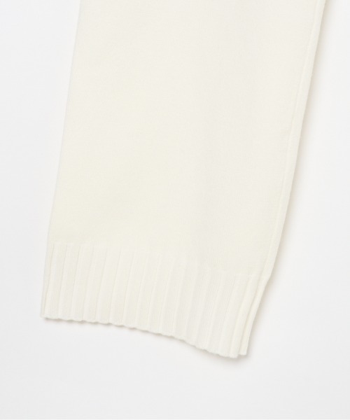 HELIOPOLE（エリオポール）の「KNIT PANTS（その他パンツ・レディース・ダークブラウン/アイボリー/グレー・36/38）」の8枚目の写真