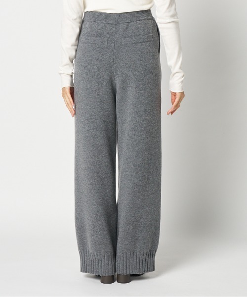 HELIOPOLE（エリオポール）の「KNIT PANTS（その他パンツ・レディース・ダークブラウン/アイボリー/グレー・36/38）」の14枚目の写真
