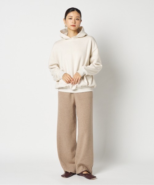 HELIOPOLE（エリオポール）の「KNIT PANTS（その他パンツ・レディース・ダークブラウン/アイボリー/グレー・36/38）」の20枚目の写真