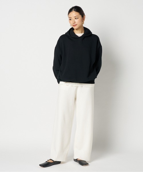 HELIOPOLE（エリオポール）の「KNIT PANTS（その他パンツ・レディース・ダークブラウン/アイボリー/グレー・36/38）」の21枚目の写真