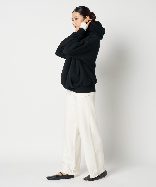 HELIOPOLE（エリオポール）の「KNIT PANTS（その他パンツ・レディース・ダークブラウン/アイボリー/グレー・36/38）」の22枚目の写真