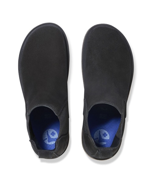 BIRKENSTOCK（ビルケンシュトック）の「BIRKENSTOCK/ビルケンシュトック HIGHWOOD SLIP ON MIDLEVE REGULAR FIT スエードレザー ハイウッド サイドゴアブーツ レギュラーフィット（ブーツ・メンズ・ブラック・40/41/42/43）」の12枚目の写真