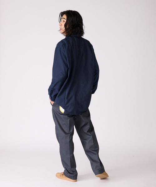 ALL RUNS（オールランズ）の「切り替えデザイン ワッペンワークシャツ（シャツ/ブラウス・メンズ・ブラック系その他2/ブルー系その他2/ブラック系その他/ベージュ系その他/ブルー系その他・FREE）」の18枚目の写真