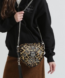 AVIREX | 《直営店限定》LX VARSITY LEATHER HEART CHAIN BAG(ショルダーバッグ)
