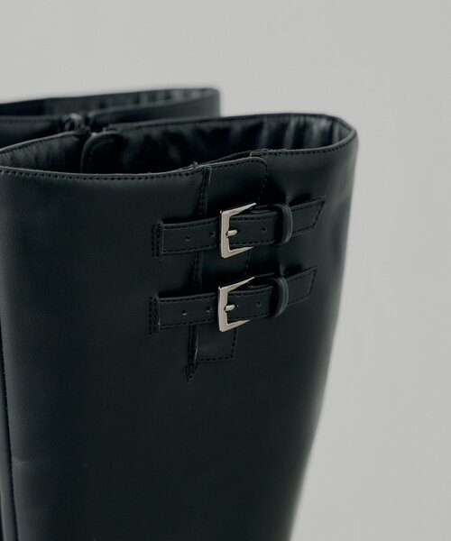 Chico（チコ）の「厚底ベルトデザインロングブーツ（ブーツ・レディース・ブラウン/ブラック/ベージュ系その他3・SMALL/MEDIUM/LARGE）」の11枚目の写真