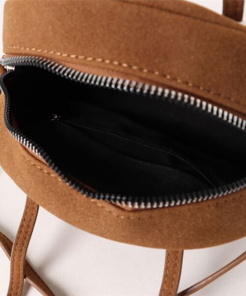 SANSeLF（サンセルフ）の「【SANSeLF】 2WAYスエードラウンドバッグ saa25a152（ハンドバッグ・レディース・ブラウン・FREE）」の10枚目の写真