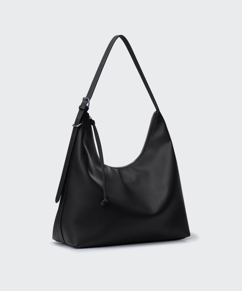 MUSINSA STANDARD WOMAN（ムシンサスタンダードウーマン）の「ウィメンズスラウチショルダーバッグ[ブラック]（ショルダーバッグ・レディース・その他・FREE）」の3枚目の写真