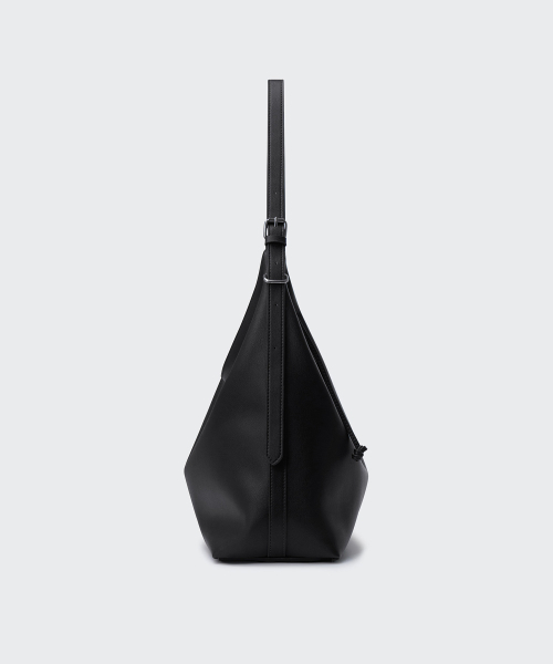 MUSINSA STANDARD WOMAN（ムシンサスタンダードウーマン）の「ウィメンズスラウチショルダーバッグ[ブラック]（ショルダーバッグ・レディース・その他・FREE）」の4枚目の写真