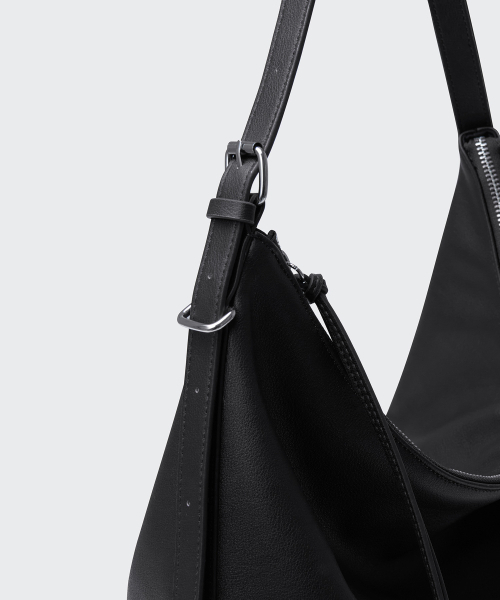 MUSINSA STANDARD WOMAN（ムシンサスタンダードウーマン）の「ウィメンズスラウチショルダーバッグ[ブラック]（ショルダーバッグ・レディース・その他・FREE）」の8枚目の写真