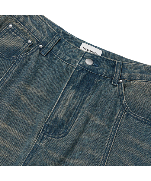 F.ILLUMINATE(フィルミネイト)の「フロントラインデニムパンツ-インディゴ(デニムパンツ・レディース・その他・SMALL/MEDIUM/LARGE)」の5枚目の写真