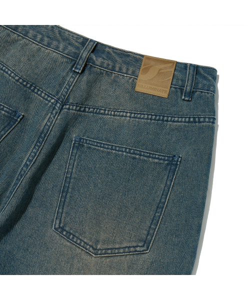 F.ILLUMINATE(フィルミネイト)の「フロントラインデニムパンツ-インディゴ(デニムパンツ・レディース・その他・SMALL/MEDIUM/LARGE)」の2枚目の写真