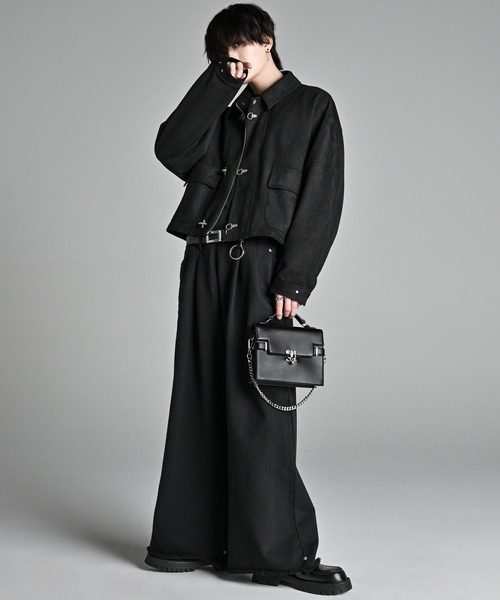 ADRER（アドラー）の「Fireman hook short blouson / ファイヤーマンフックショートブルゾン（ブルゾン・メンズ・ブラック/ブラウン・XS/S/M/L）」の19枚目の写真