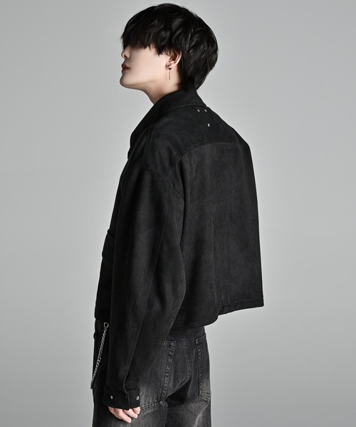 ADRER（アドラー）の「Fireman hook short blouson / ファイヤーマンフックショートブルゾン（ブルゾン・メンズ・ブラック/ブラウン・XS/S/M/L）」の18枚目の写真