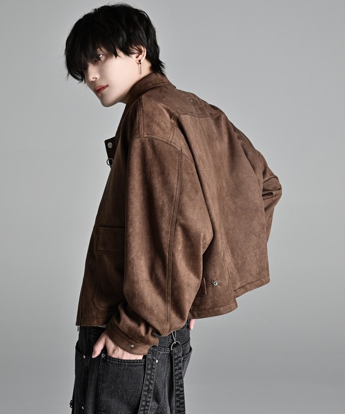 ADRER（アドラー）の「Fireman hook short blouson / ファイヤーマンフックショートブルゾン（ブルゾン・メンズ・ブラック/ブラウン・XS/S/M/L）」の13枚目の写真