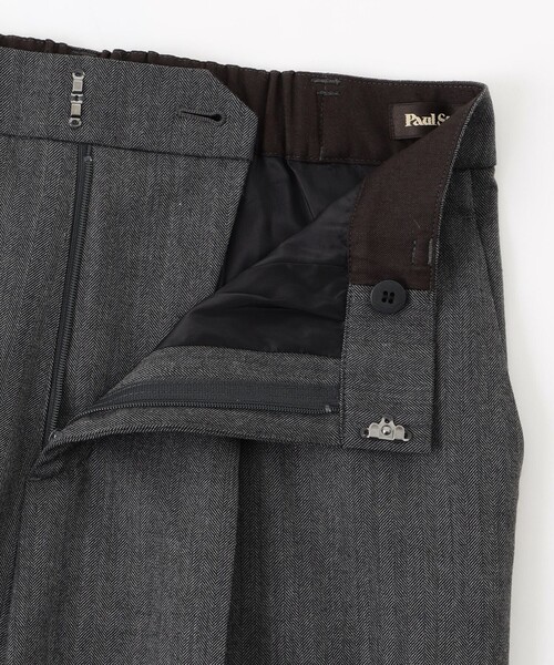 Paul Stuart(ポールスチュアート)の「【WEB・一部店舗限定】ミルドストレッチヘリンボーン パンツ(その他パンツ・レディース・ネイビー/グレー系その他2・4/8/6)」の12枚目の写真
