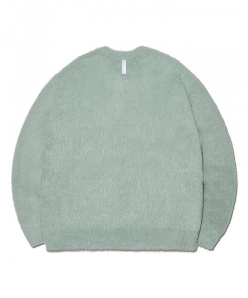 NOMANUAL(NOMANUAL)の「CROPPED HAIRY KNIT - DUST MINT(ニット/セーター・レディース・その他・MEDIUM/LARGE/X-LARGE)」の2枚目の写真