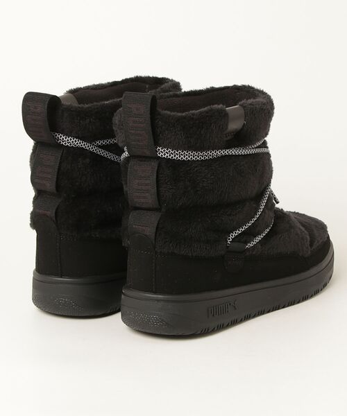 PUMA(プーマ)の「プーマ PUMA スノーバエ スウェード_(ブーツ・レディース・ブラック×ブラック・23.0cm/23.5cm/24.0cm/24.5cm/25.0cm)」の2枚目の写真