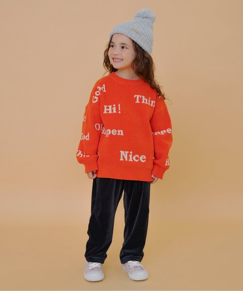 BREEZE（ブリーズ）の「【あったか】ふわとろテーパードパンツ_ジュニア対応（その他パンツ・キッズ・ベージュ/ネイビー/パープル/キャメル/グリーン・80/90/100/110/120/130/140/150）」の15枚目の写真