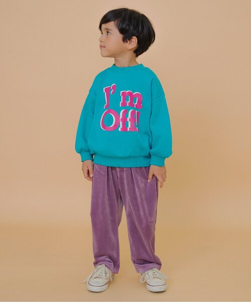 BREEZE（ブリーズ）の「【あったか】ふわとろテーパードパンツ_ジュニア対応（その他パンツ・キッズ・ベージュ/ネイビー/パープル/キャメル/グリーン・80/90/100/110/120/130/140/150）」の18枚目の写真