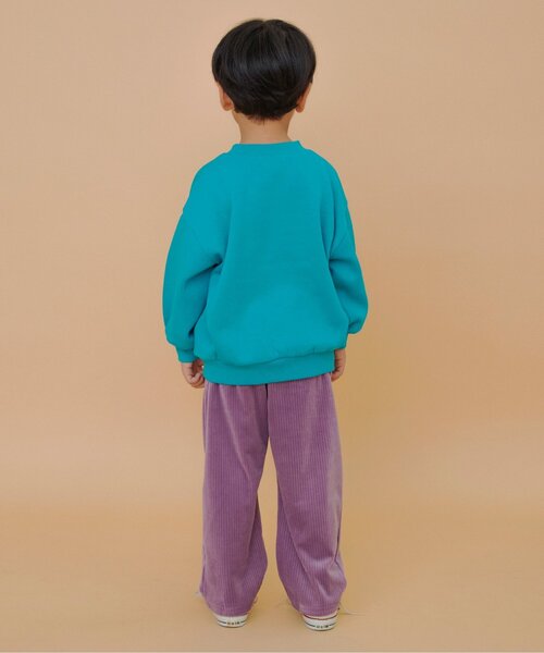 BREEZE（ブリーズ）の「【あったか】ふわとろテーパードパンツ_ジュニア対応（その他パンツ・キッズ・ベージュ/ネイビー/パープル/キャメル/グリーン・80/90/100/110/120/130/140/150）」の19枚目の写真