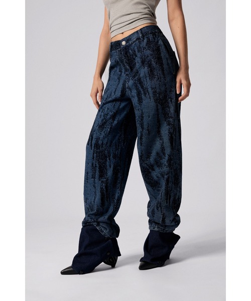 セール】グラデーションジャカードデニムパンツ（デニムパンツ