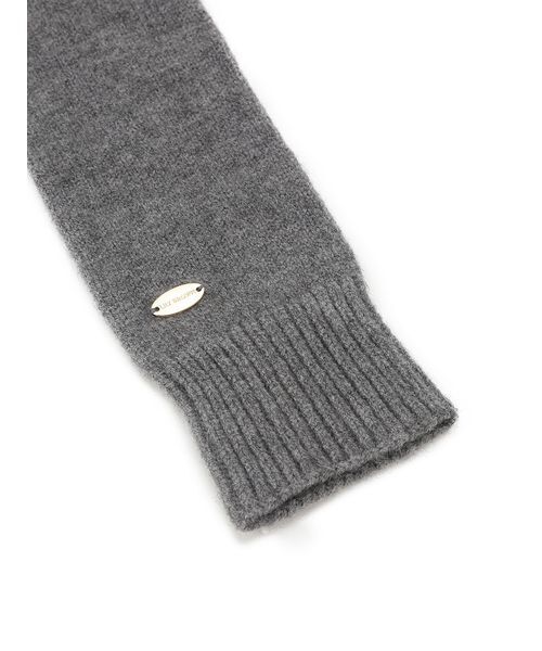 LILY BROWN（リリーブラウン）の「ロングニットグローブ（手袋・レディース・グレー/イエロー/ピンク・F）」の10枚目の写真