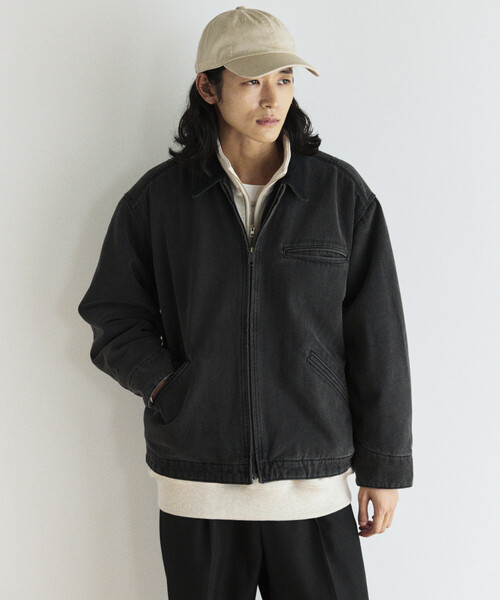 セール】FREAK'S STORE/フリークスストア 襟コーデュロイ切り替え 加工