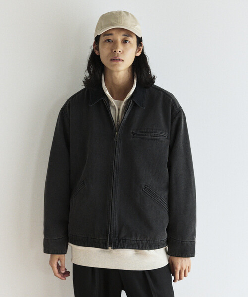 セール】FREAK'S STORE/フリークスストア 襟コーデュロイ切り替え 加工