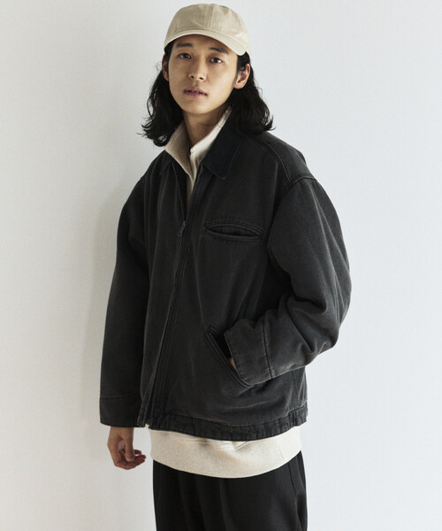 セール】FREAK'S STORE/フリークスストア 襟コーデュロイ切り替え 加工