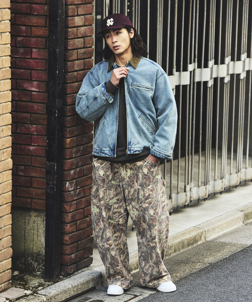 セール】FREAK'S STORE/フリークスストア 襟コーデュロイ切り替え 加工