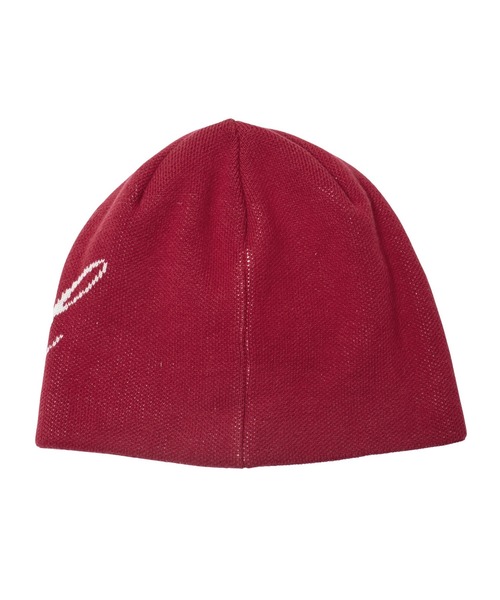 X-girl（エックスガール）の「LOGO AND HAZY PATTERN REVERSIBLE BEANIE（ニットキャップ/ビーニー・レディース・ブラック/レッド/ブルー・ONE SIZE）」の11枚目の写真