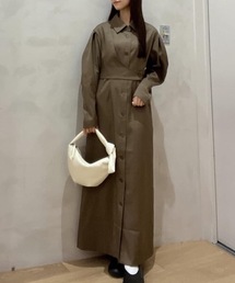 STYLEMIXER | アシンメトリーシャツワンピース(ワンピース)