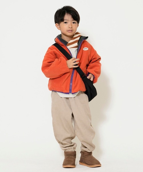 リバーシブル】フリース×タフタジャケット（ブルゾン）｜RIO（リオ）の
