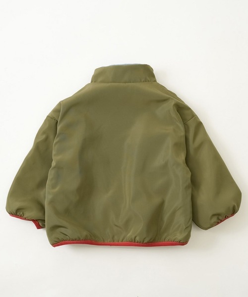 リバーシブル】フリース×タフタジャケット（ブルゾン）｜RIO（リオ）の