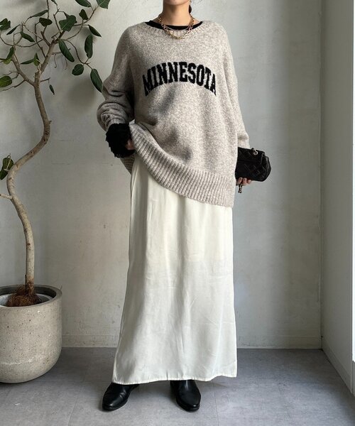 DouDou(ドゥドゥ)の「袖フリルトップス(Tシャツ/カットソー・レディース・オフホワイト/ブラック系その他/ブラック・FREE)」の16枚目の写真