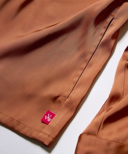 VIRGOwearworks（ヴァルゴウェアワークス）の「PHOENIX SHADOW SHIRTS JKT（ノーカラージャケット・メンズ・ブラック/ネイビー/オレンジ系その他・2/3/4）」の12枚目の写真