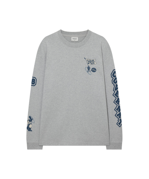 COVERNAT(カバーナット)の「マルチグラフィックロングスリーブ メランジェグレー(Tシャツ/カットソー・メンズ・その他・LARGE/X-LARGE/MEDIUM/SMALL)」の8枚目の写真